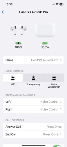 Oryginalne słuchawki AirPods Pro A2190 z bezprzewodowym etui ładującym MagSafe - białe - Zdjęcie 11 z 11