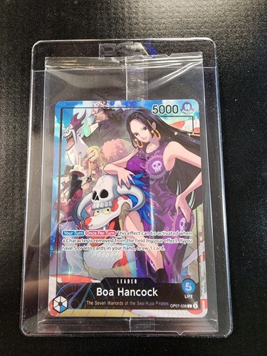 NEU versiegelt One Piece Boa Hancock x PSA Magazin Promo Karte OP07-038 #OP07-038