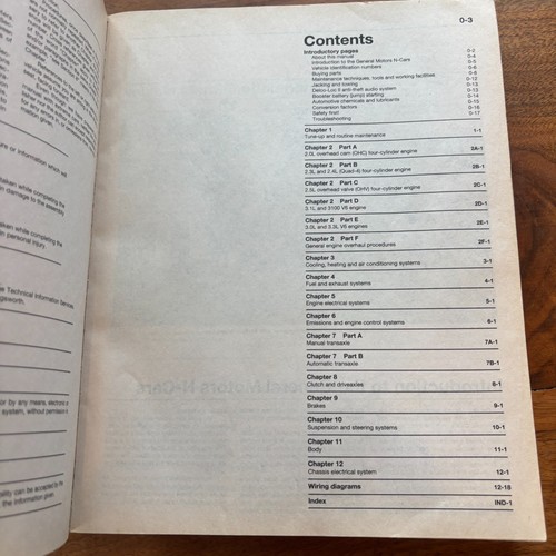 Haynes Repair Manual Buick Skylark Oldsmobile Achieva Pontiac Grand Am 38025 - Foto 4 di 5