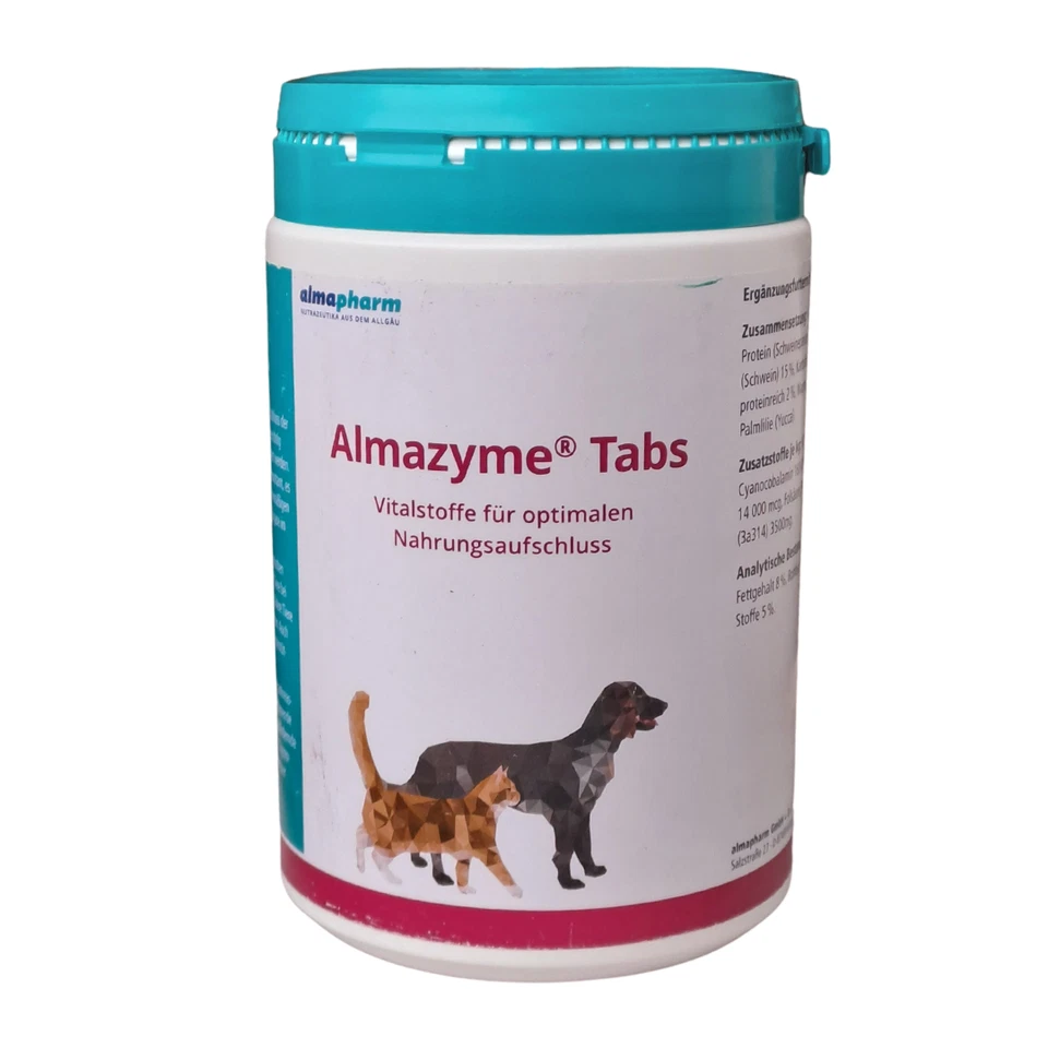 ALMAPHARM Almazyme 600 Tabs | Hund Katze Verdauung