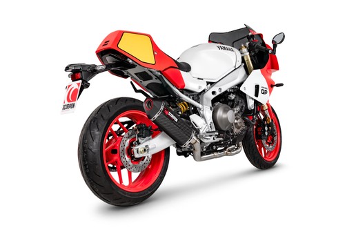 Sistema completo de escape de carbono Yamaha XSR 900 GP 24-25 Scorpion Serket RYA132SYSCEO - Imagen 2 de 18