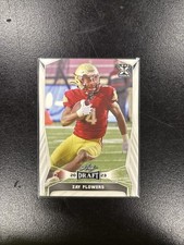ZAY FLOWERS XRC ROOKIE CARD! 2023 LEAF DRAFT CARD 75