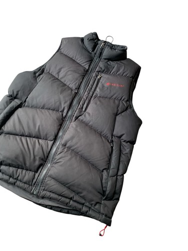 Timberland Duck Down Gilet Mens Large Black Puffer BodyWarmer Vest - Picture 7 of 18