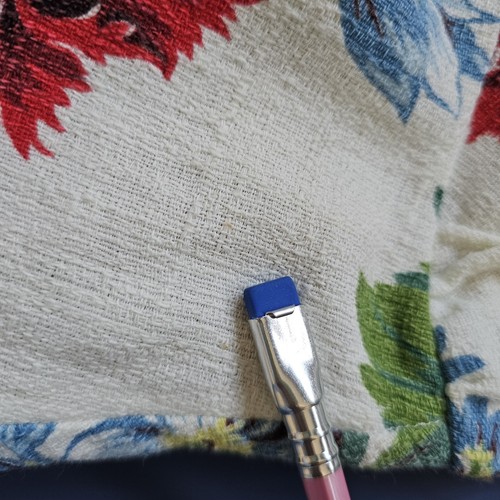 Handmade Girl Floral Jacket upcycled chenille chinese color size  5 6 7 - Picture 8 of 10