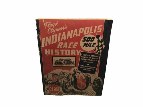 1946 Floyd Clymer's Indianapolis 500 Race History, 320 Pages Racing Book🏁 - Picture 1 of 7