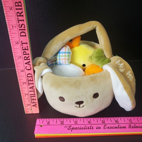 Walgreens My 1st Easter Basket Includes 3 Mini Plush Gift Happy Go Fluffy NWT - Picture 6 of 9