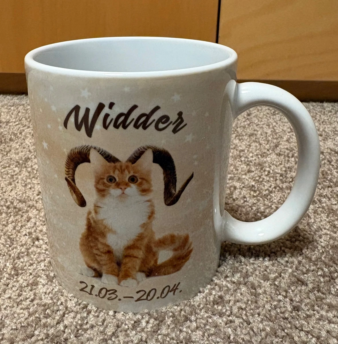 Kaffeebecher Sternzeichen Widder Tasse Horoskop