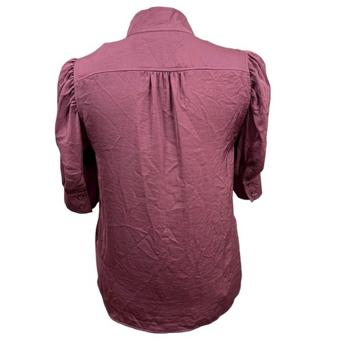 Camicia Calvin Klein Jeans Plum manica a sbuffo con bottoni L nuova con etichetta - Foto 5 di 10