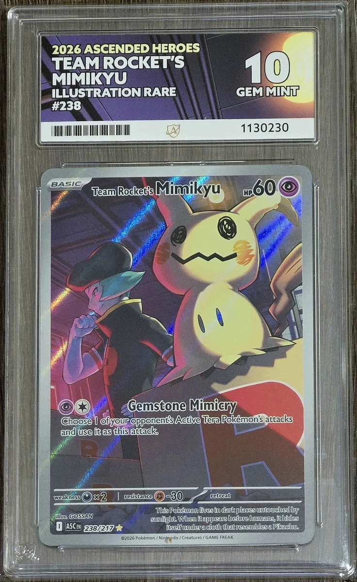 Team Rocket's Mimikyu Pokémon TCG Cards for sale | eBay