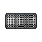 Bluetooth 5.2 Keyboard 5inch Keycups 7 Color Backlit Keyboard6114