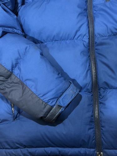 Marmot Men's Medium Black Men 650-Fill Down Hooded Puffer Jacket Blue - Picture 6 of 10