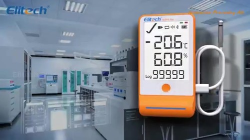 Elitech GSP-6Pro Température Humidité Enregistreur de Données Détecteur Exportation de Données - Vidéo 1 sur 1