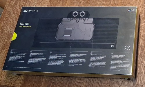 Corsair XG7 RGB GPU Water Block Nvidia GeForce RTX 3090 AIB Edition Neu OVP - Bild 2 von 5