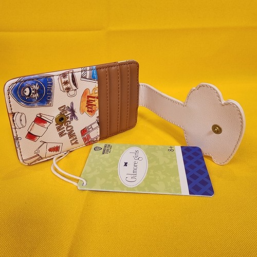 Loungefly Gilmore Girls Lukes Cafe Coffee Shop Allover Print Cardholder Wallet - Picture 10 of 11