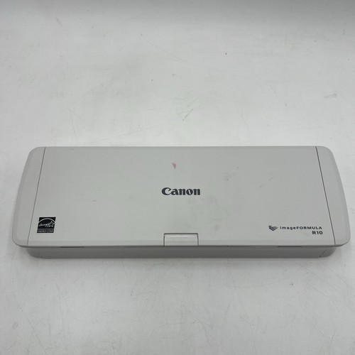 Canon imageFORMULA R10 Portable Document Scanner No Cords For Parts - Afbeelding 1 van 8