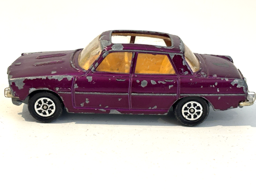 Vintage Corgi Toy Rover 2000TC Oldtimer Diecast 1.63 Whizzwheels rot A7
