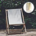 1 Paar alte Armlehnenständer für Liegestühle, Ersatz-Armlehnenhalter aus Metall