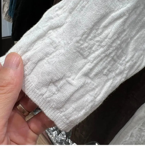 Nuevo Jersey Tejido Medio Cuello Tortuga Camisas Suéter Mangas Cortas Prendas para el torso Prendas de Punto - Imagen 24 de 29