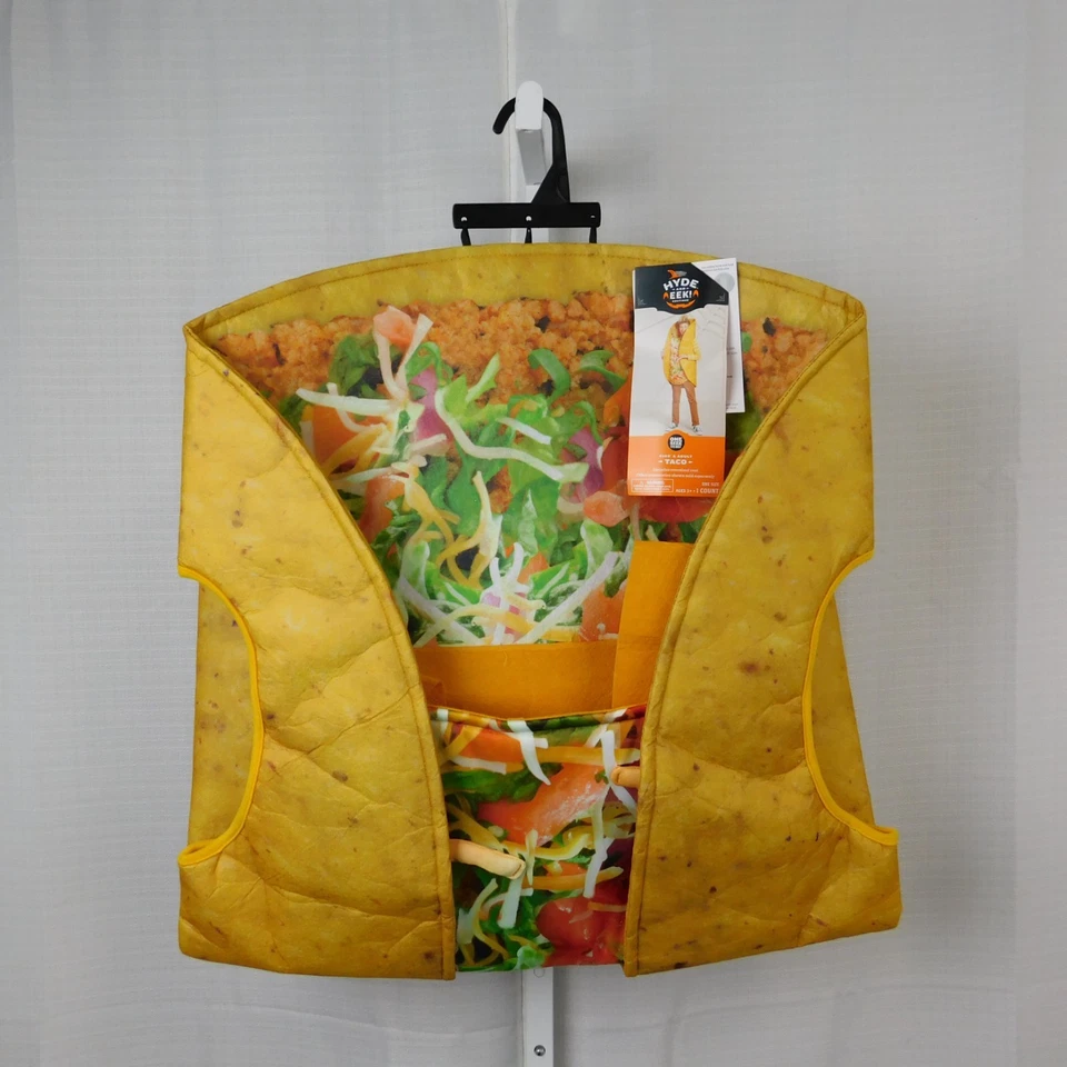 Chaleco Taco Grande Disfraz Halloween Niños o Adultos Talla Única #C391 Foto 3 de 4