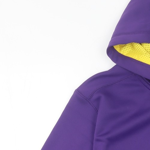 Nike Men's Purple Therma-Fit Full Zip Hoodie Size M Sportswear - Picture 9 of 12