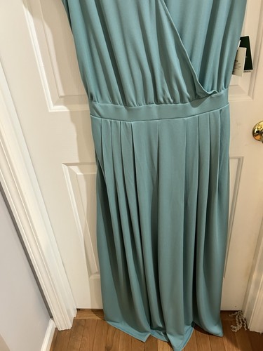 Halara Damen Jumpsuit Gr. L Neu mit Etikett grün ärmellos weites Bein V-Ausschnitt - Bild 6 von 11