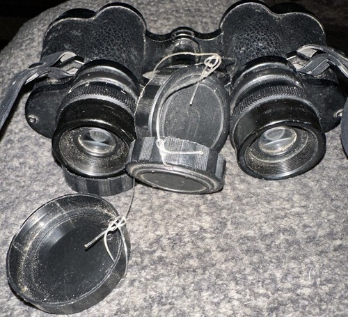 Kenlock  #62076 8 x 30 Binoculars Field 7.5° with Leather Case No Lid Rare - Picture 1 of 5