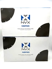 NVX NSP65KIT 200W RMS 6.5" N-Series 2-Way Component Speakers (Set of 4)