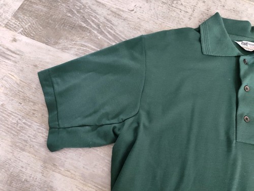 Vintage 60s BVD Pro Golf Wear National Open Polo Shirt Mens Large Masters Green - Picture 7 of 15
