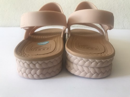 SANDALIA MUJER REEF CAMAFEO ROSA VISTA AGUA TIRAS PLAYA/PISCINA VERANO TALLA 9 NUEVA CON ETIQUETAS - Imagen 4 de 7