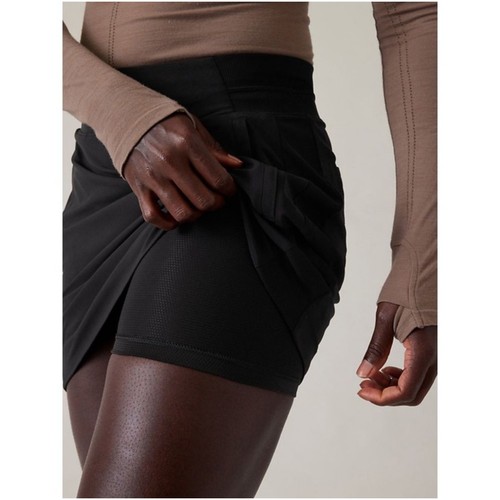 Pantalón corto Athleta Brooklyn negro talla 18 ropa deportiva de ocio - Imagen 2 de 9