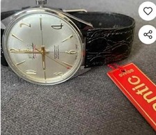 atlantic Worldmaster Handaufzug vintage Herrenuhr