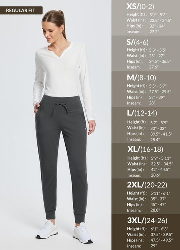 Women's Fleece Lined Pants High Waisted Sweatpants Winter Thermal Leggings Sk... - Picture 6 of 6