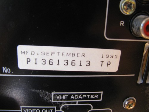 Pioneer CLD-V860 High Model Karaoke LD/DVD/CD Multi Laser Disc Player No Remote - Picture 12 of 13