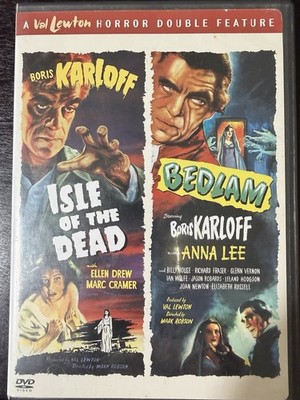 Isle of the Dead / Bedlam (DVD) Val Lewton Double Feature Classic Horror Movies