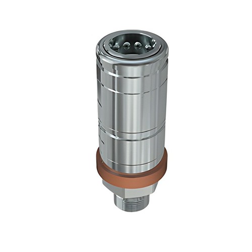 Hydraulic Breakaway Coupler Metal Coupler Vehicle Maintenance Versatile Choice - Picture 8 of 10