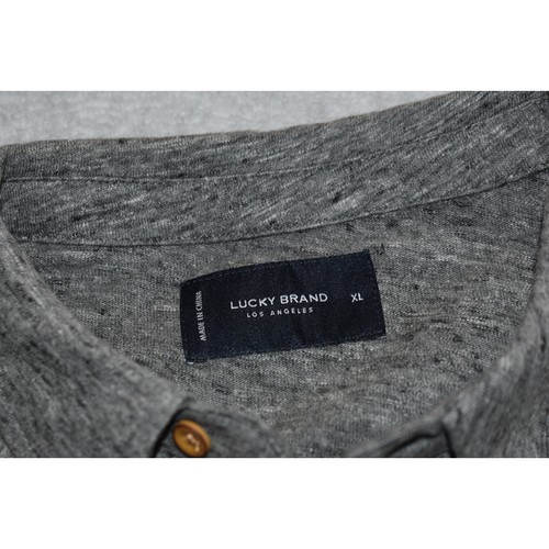 Lucky Brand Jeans Blend Shirt Mens Size XL Cotton Linen Polyester Blend  - Picture 3 of 5