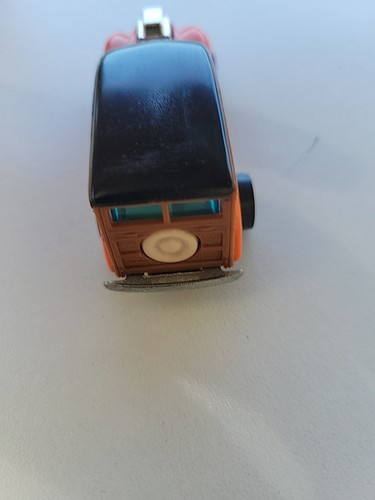 HOT WHEELS VINTAGE 1979 40’S WOODY STATION WAGON PANEL ORANGE - Picture 6 of 9
