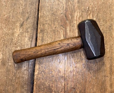 VINTAGE SELTEN GILPIN 4 Pfund LUMP HAMMER SCHLÄGERHAMMER SCHMIED TISCHLER ALTES WERKZEUG