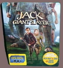 NEW OOP JACK THE GIANT SLAYER STEELBOOK BLU RAY & DVD MOVIE 2013 MEXICO EDITION
