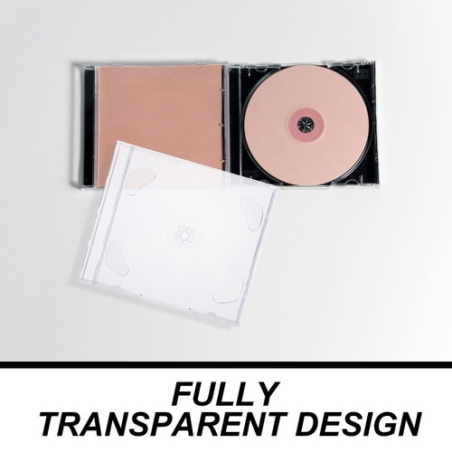 6pcs DVD Holders CD Cases CD Storage Holder Reusable DVD Cases for CD DVD Disc - Afbeelding 4 van 12