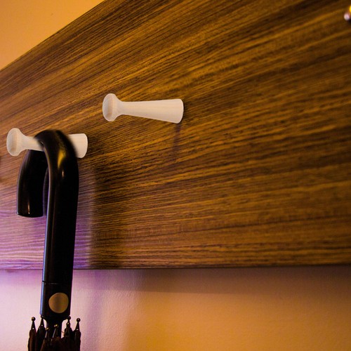 10 clavijas de coctelera atornillables clavijas de madera para colgar clavijas de pared gancho de madera clavija estante - Imagen 2 de 12