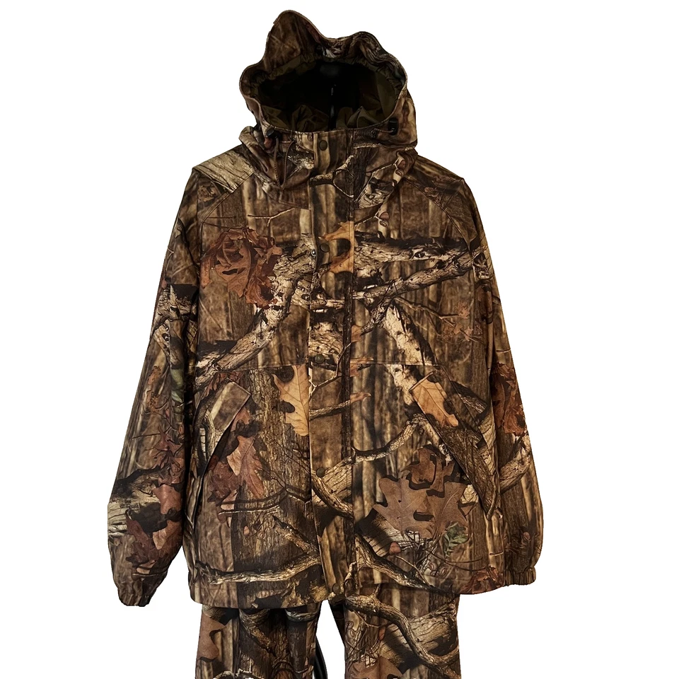 Herter's Camo Jacket Pants Set Men's 2XL Very Good Condition Mesh Lined - Image 2 of 4