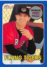 2018 Topps Heritage Minor League Baseball Blue Baseball Cards Pick From List