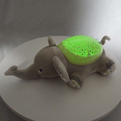 Summer Infant Slumber Buddies 12" Plush Elephant Interactive Night Light - Picture 7 of 8