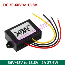 36V/48V to 13.8V 2A 27.6W power converter buck module DC30-60V to 13.8V