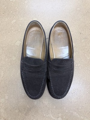 JM Weston 180 Dark Brown Suede Size 7 D
