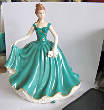 Leonardo Collection Figurine Lady in Green Dress