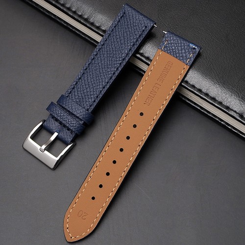 Correa de 20 mm para reloj Omega x Swatch reloj lunar biocerámico correa de cuero - Imagen 32 de 39
