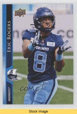 2021 Upper Deck CFL Blue Eric Rogers #181 READ 7l6