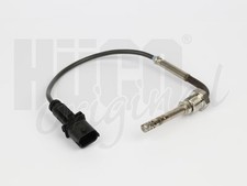 Sensor, exhaust gas temperature HITACHI 137051 Behind exhaust turbo charger for